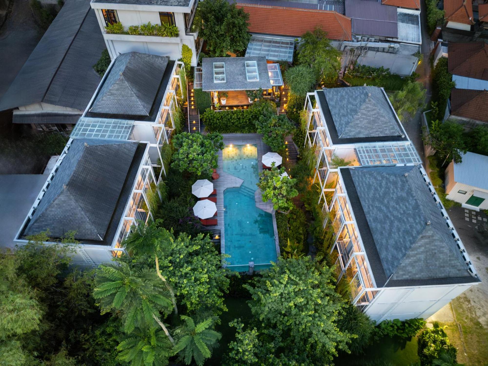 Rimbun Canggu Hotel Exterior foto